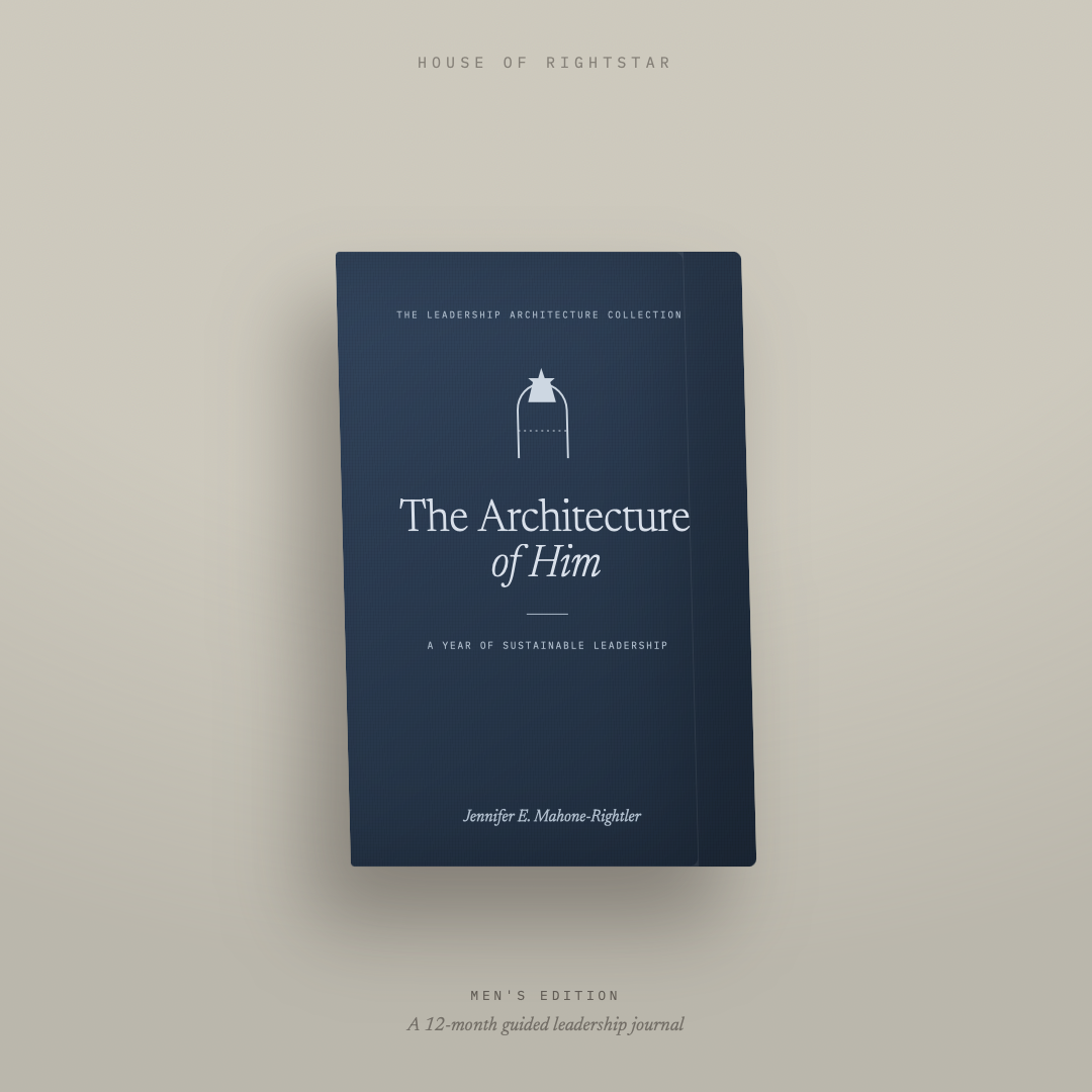 The Architecture of Him, Men's Edition cover